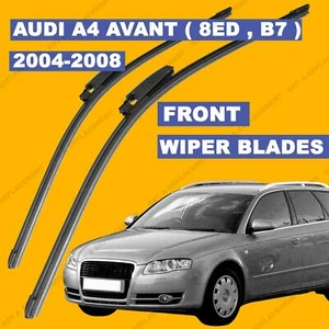 V-slide Front set Wiper Blade For Audi A4 Avant (8ED, B7) 2004-2008 54 - 58 reg - Picture 1 of 4