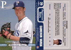 Cameron Varga 2014 Grandstand Princeton Rays RC Card FREE SHIP *AutographDen* - Picture 1 of 1