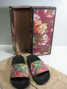 gucci floral bloom slides
