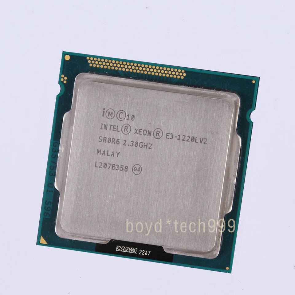 INTEL XEON E3-1220L V2 PROCESSOR 2.3GHZ/3M/5 GT/s DMI(SR0R6)LGA 1155 CPU - Image 1 of 1