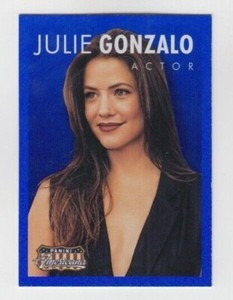 Julie Gonzalo 2015 PANINI AMERICANA BLUE FOIL #65 ACTOR