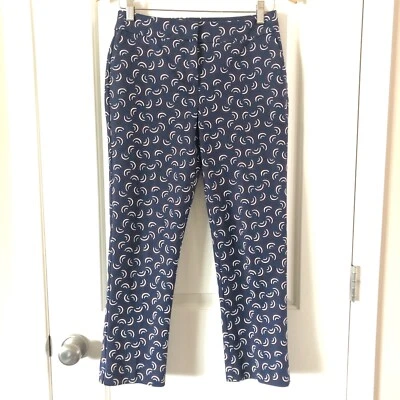 Boden Women’s Richmond 7/8 Pants Navy Rainbow 2P - Image 1 of 4
