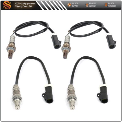 For 2007-2008 Mercury Mariner 3.0L O2 02 Oxygen Sensor Heated 4pcs Upsteam Lower - Image 1 of 4
