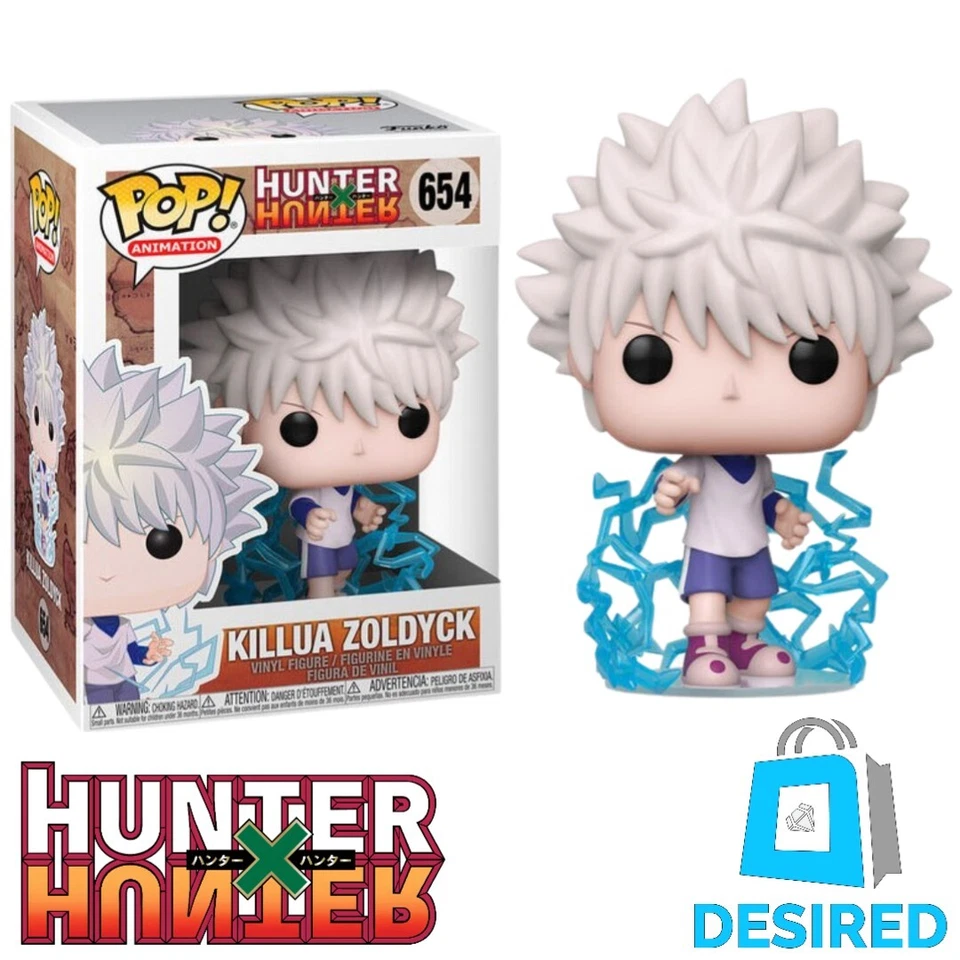 Funko POP! Anime Killua Zoldyck Hunter x Hunter #654 Vinyl Figure New — 第 1/1 张图片