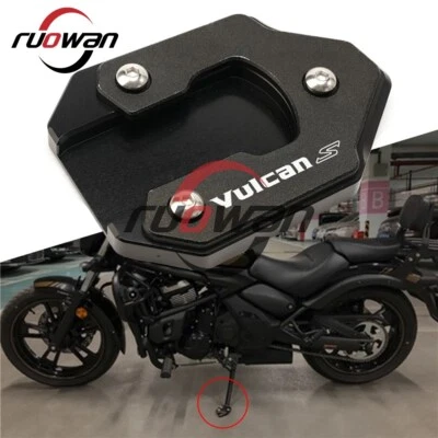 For Kawasaki Vulcan S 650 VN650 Side Stand Pad Plate Kickstand Enlarger Support - Image 1 of 4