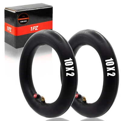 TWO Heavy Duty 10 x 2 10x2 10x2.125 Tire Inner Tube 2-Wheel Electric Scooters - Image 1 of 4