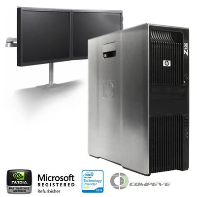 HP Z600  Workstation x2 Intel  E5506 2.13Ghz/ 48GB RAM/ 1TB HDD+500GB SSD - Image 1 of 2