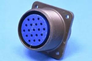 Amphenol Straight Circular Connector P/N: MS3102A22-14SW 19 Pins Size 22 - Picture 1 of 3