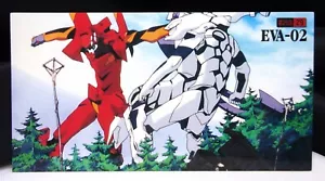 EVA-02 - NO.29 - 1997 Neon Genesis Evangelion CARDDASS MASTERS TARJETA ANCHA - Imagen 1 de 3