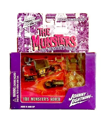 RARE Vintage 2002 Munster's KOACH Johnny Lightning Diecast Model Kit, NIB - Image 1 of 3