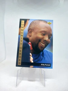 1993 Upper Deck Baseball Kirby Puckett #34 Community Heroes - Picture 1 of 1