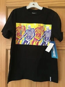 NWT Fortnite Boy Short Sleeve Shirt Black many sizes - Picture 1 of 1