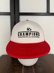 HitWear Hat Cap Snap Back Adult One Size Red Max Shacknai Invitational Soccer - Picture 1 of 12