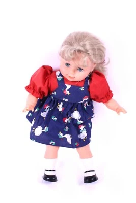 Lotus 18125 Spielpuppe Höhe 44 cm Schlenkerpuppe Blond Schlafaugen - Bild 1 von 4