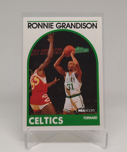 1989 RONNIE GRANDISON #248 NBA HOOPS CELTICS BASKETBALL CARD
