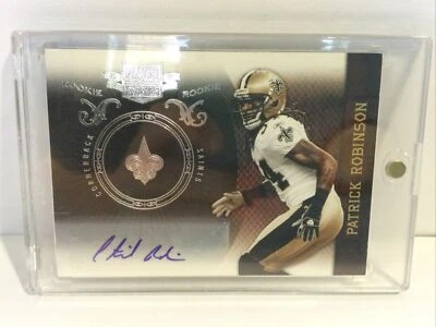 Patrick Robinson 2010 Panini Plates And Patches RC Autograph 25/50 - Image 1 of 2