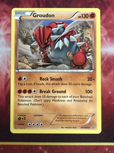 Pokemon Card Groudon Primal Clash #84/160