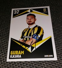 GURAM KASHIA # VITESSE / SAN JOSE EARTH - 10x15cm AUTOGRAPHCARD ORIGINAL SIGNED