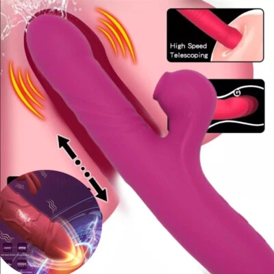 G-Punkt Stimulator Vibrator Für Klitoris Dildo Vagina Stoßfunktion Sexspielzeug - Bild 1 von 4