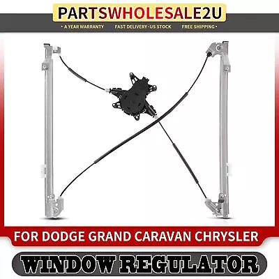 Front LH Manual Window Regulator for Dodge Caravan 2001-2003 Chrysler Voyager - Image 1 of 4