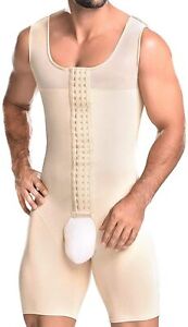 NonEcho Men Shapewear Tummy Control Full Body Shaper Slimming Bodysuit Plus Size