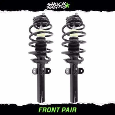 Front Pair Complete Struts Spring Assemblies for 2001-2008 Jaguar X-Type - Image 1 of 4