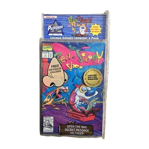 The Ren And Stimpy Show #1 Vintage 1994 Marvel Comics Ltd Edition Pack #1704 - Picture 1 of 9