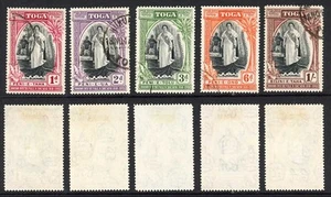 Tonga SG83/7 1944 Anniversary Set Cat 22 Pounds - Bild 1 von 1