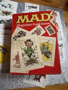 Mad Magazin Kartenspiel Vintage 1980 Nr. 724 von Parker Brothers komplett 80 Karten - Bild 1 von 6