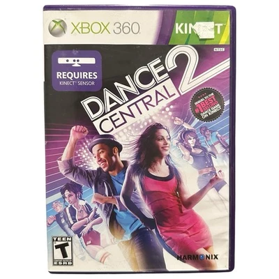 Dance Central 2 Xbox 360 Kinect Complete Case Disc Harmonix 2011 Music Game - Image 1 of 4