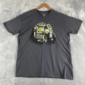 ROCAWEAR T-Shirt, Herren XXL / 2XL, grau Grafik 100% Baumwolle - Bild 1 von 9