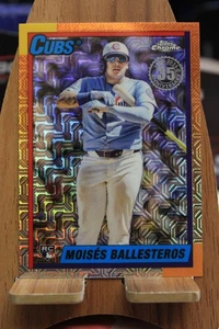 2025 Topps Update Moises Ballesteros Silver Pack MOJOFRACTOR - Picture 1 of 2