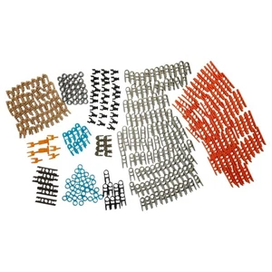 Connettori K'NEX 350 distanziali estremità clip presa a sfera pezzi ricambi K'nex lotto misto - Foto 1 di 9