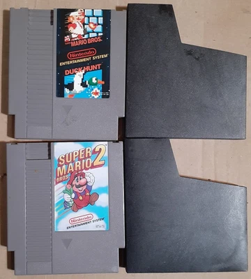 Super Mario Bros./Duck Hunt/Super Mario Bros. 2/Tetris ( NES) VG Shape/Tested - Image 1 of 2