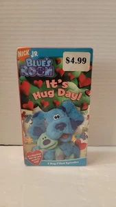 Sealed!! Nickleoden Nick Jr. Blues Clues Blues Room - “Its Hug Day!” (VHS, 2005) - Picture 1 of 6