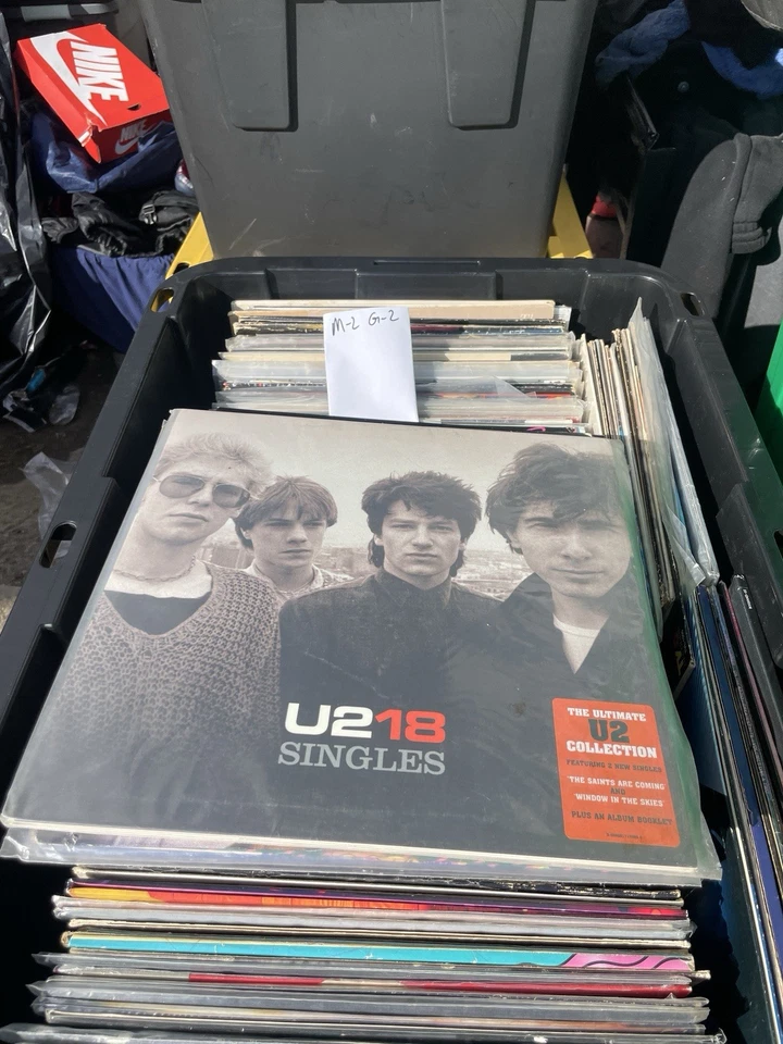 U2 18 Singles Double Vinyl LP  Island Records 0602517135505 - Image 1 of 1