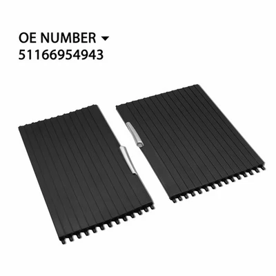 Center Console Slide Roller Cup Holder Blind Cover for 2007-14 BMW X5 X6 E70 - Image 1 of 4