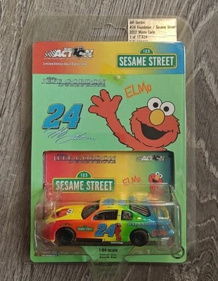 #24 Jeff Gordon, 2002 J.G. Fundación/Plaza Sésamo, acción escala 1/64 Foto 1 de 4