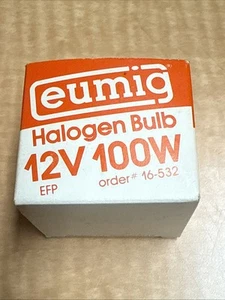 EUMIG 12V 100W Halogen Birne EFP Vintage NOS Projektorlampe - selten OEM - Bild 1 von 6