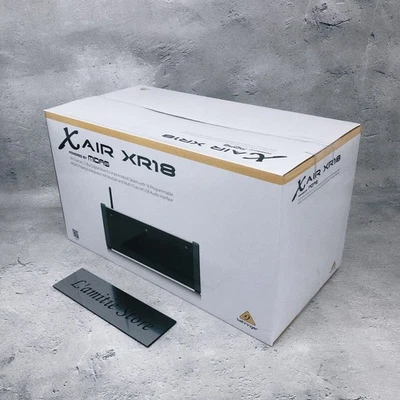 Behringer X Air XR18 18-Kanal Tablet-gesteuerter Digitalmixer JP Schwarz 4,3kg - Bild 1 von 4