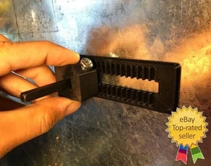 Magnetic Punch Jig Number Letter Stamp Imprinting Metal Frame Guide Mount 5-8mm - Picture 1 of 9