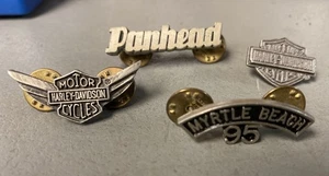 Lot of 4 Harley Davidson Pins - Picture 1 of 2
