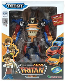TOBOT MINI TRITAN X Y Z Integration Transforming Robot 3-Cars Combine Toy 2023