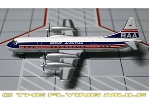 AeroClassics 1:400 L-188 Electra Reeve Aleutian N1968R - Picture 1 of 1