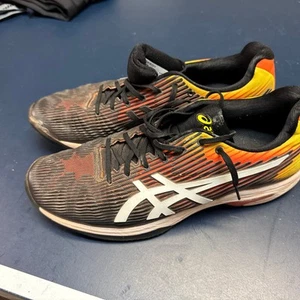Asics Solution Speed Ff Clay Schuhe schwarz/weiß/orange 1041A004-809 Herren Größe 11 - Bild 1 von 19