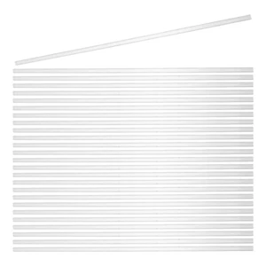 Varillas de acrílico transparente de 30 piezas: palos de plástico para manualidades hágalo usted mismo - redondos de 6 mm X 12 pulgadas - Imagen 1 de 20
