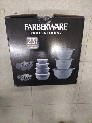 New Farberware Professional 23 Piece Mixing & Prep Set Measuring Set - Gray - Image 1 of 4
