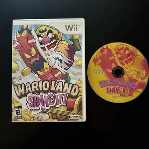Wario Land: Shake It (Nintendo Wii, 2008) NO MANUAL Tested Works - Picture 1 of 2