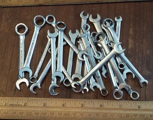 lot of 25 Craftsman Open End/combination Ignition & Small Wrenches USA -preowned - Picture 1 of 5