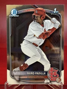 2025 Bowman Chrome Yairo Padilla #BCP-236 Prospects St. Louis Cardinals - Foto 1 di 2